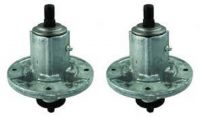 2 x BLADE SPINDLE ASSEMBLY FOR JOHN DEERE RIDE ON MOWER 7 POINT STAR 