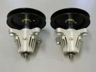 2 x SPINDLE ASSY FOR SELECTED MTD ROVER TROY BILT CUB CADET MOWERS 918-04822A