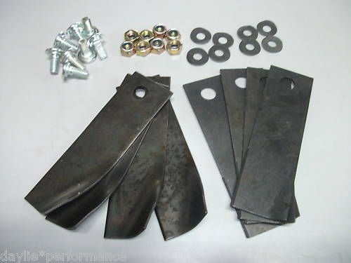 HONDA 21" Blades and Bolts x 4 pair high and low lift