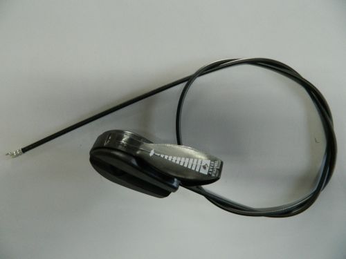 universal lawnmower throttle cable and control - short type
