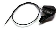 Universal Throttle cable & Black Control - long type