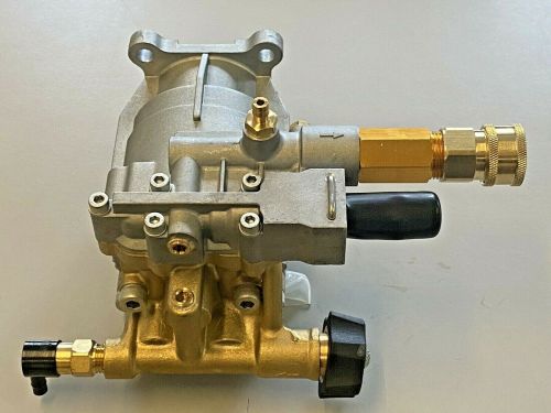  HIGH PRESSURE WASHER WATER PUMP ASSEMBLY 3600 PSI MAX TRIPLE PISTON PUMP QUICK CONNECT 